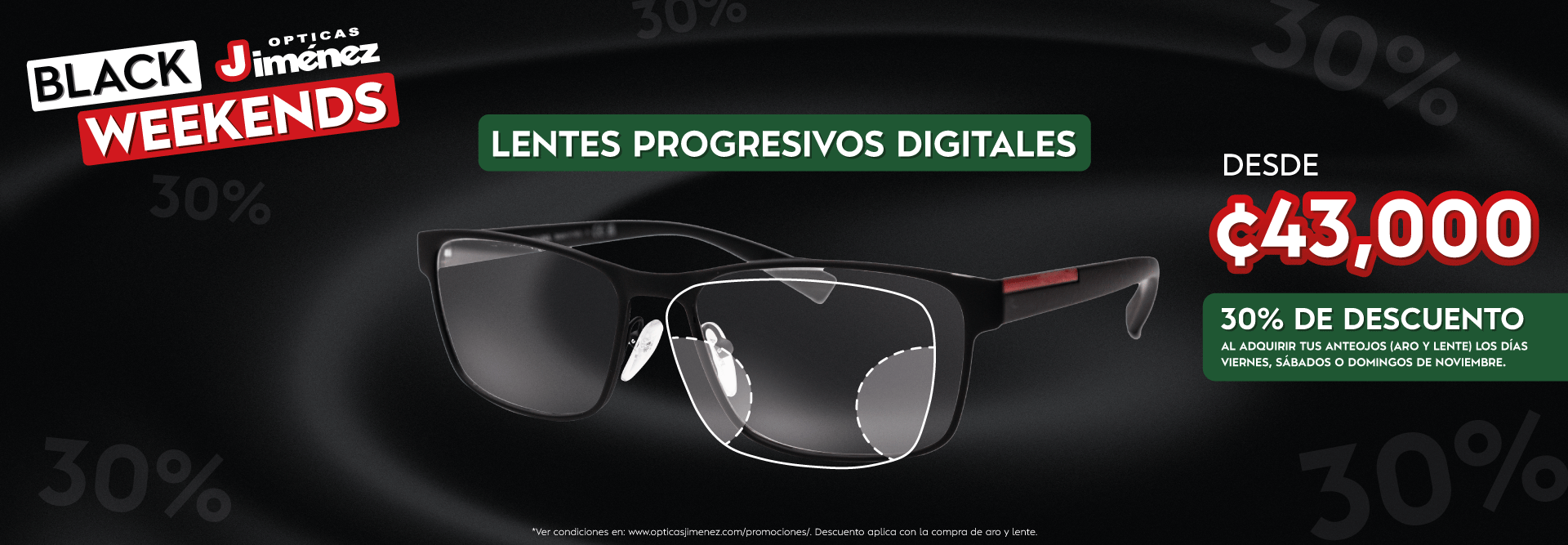 Lentes progresivos. Descuento Anteojos