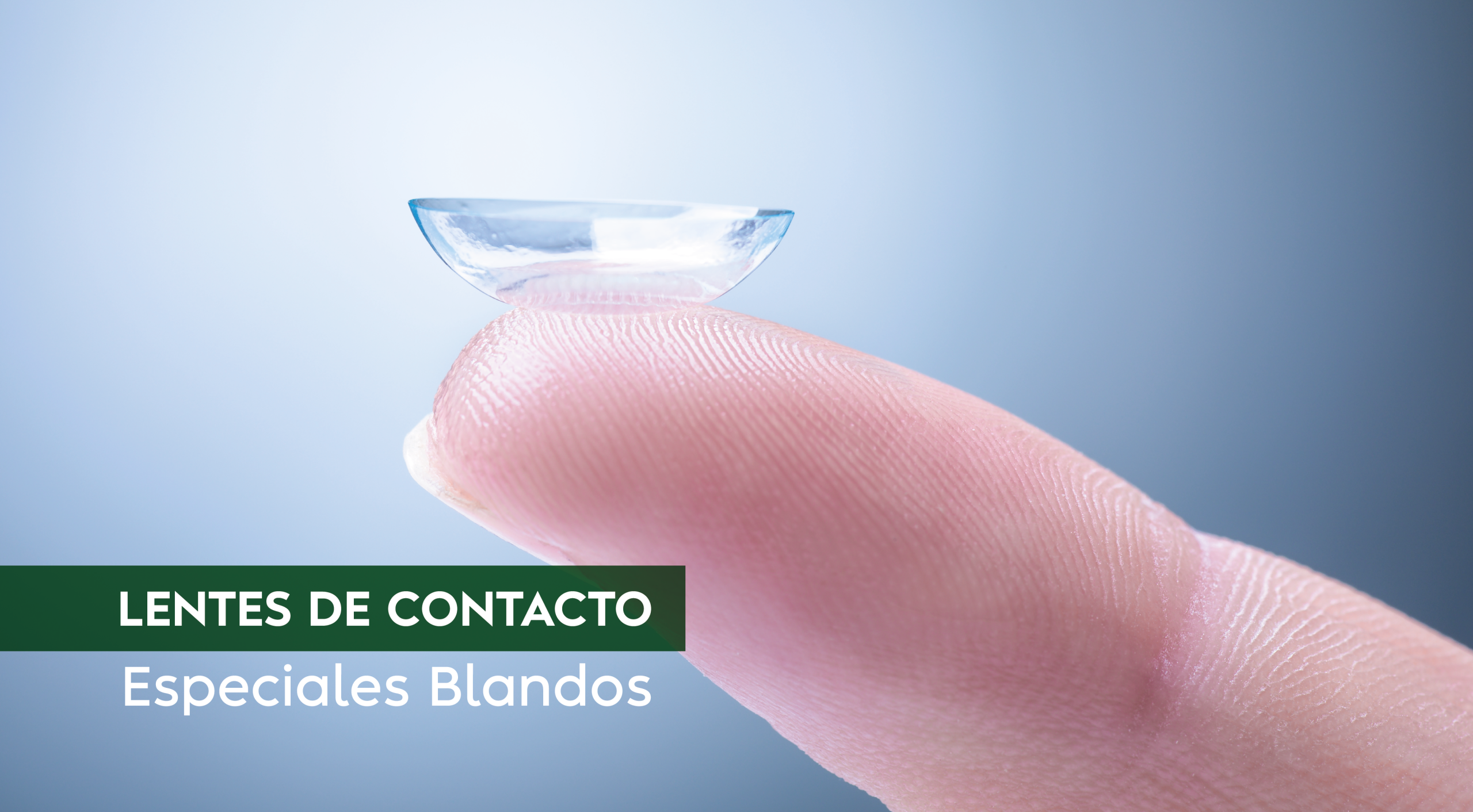Lentes de contacto especiales blandos